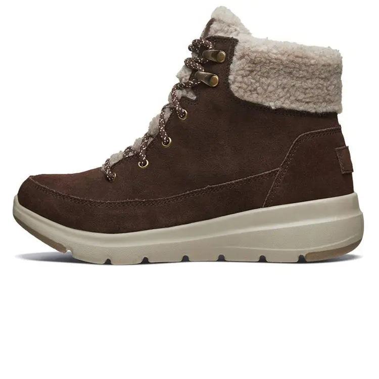 Boots Factories –  China OEM ODM Service New Style Anti Slip Low Cut Warm Fur Boots Women Snow Shoes With Zip – Jianer