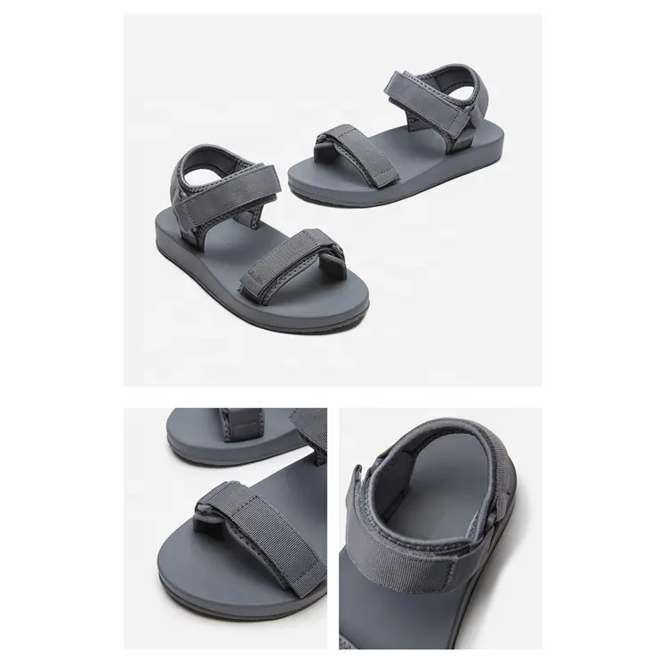 Top Grade Factory High Quality Cheap Casual Shoes China Accept Custom Logo Summer EVA Customized Flat Sandals Boys Beach Sandals