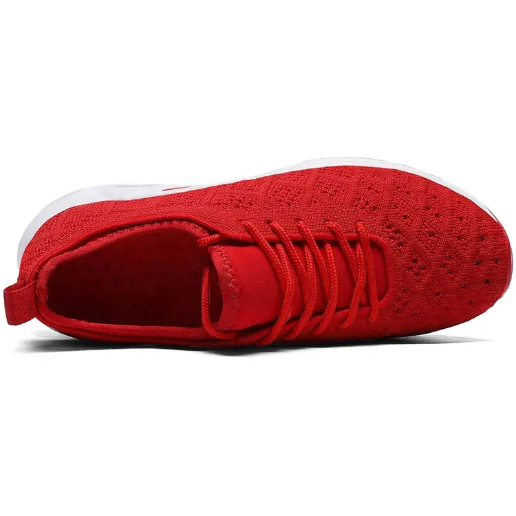 Wholesale OEM Sneaker – Women's Sneakers Fashion Casual Classic Lace up Lightweight Box Customized Knitting Unisex Breath Walking Sport Shoes for Women – Jianer detail pictures