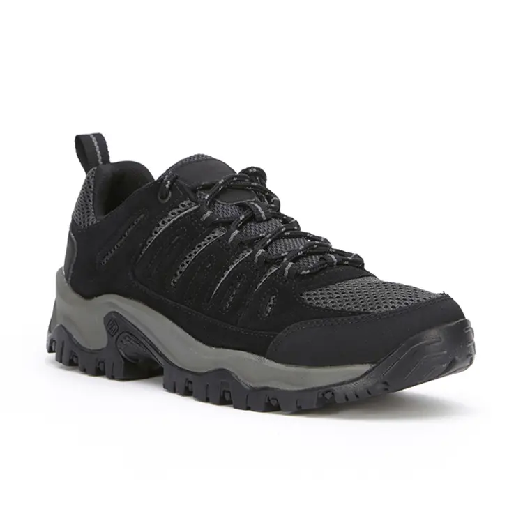 Hot Sale Climbing Breathable Outdoor Brand Design Black Men's Running Shoes For Outdoor