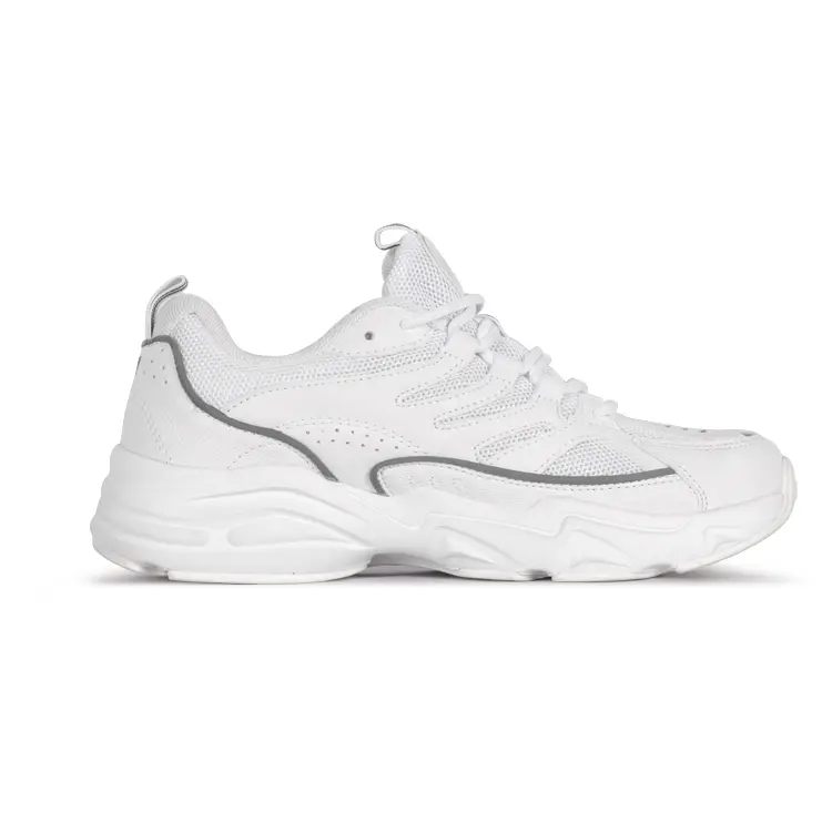 Leather Sneakers Factories – China Factory Wholesale Women Men Oem Running Sneakers Casual Brand Sport Fashionable Shoes – Jianer detail pictures