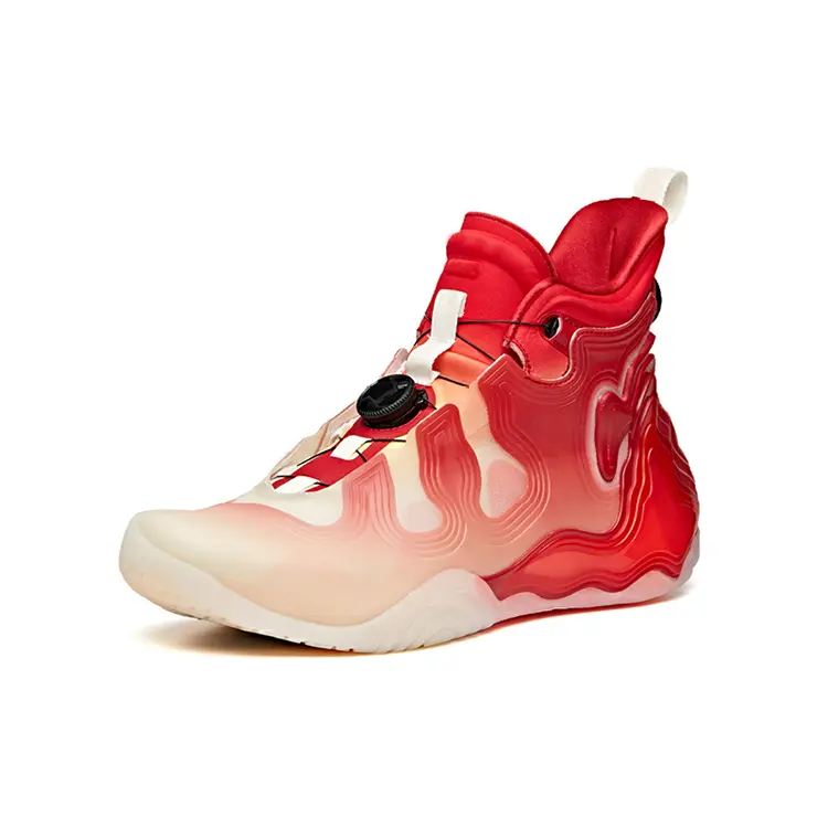 High Upper New Unique Design Men Outdoor Sneaker Custom Logo Basketball Shoes Featured Image