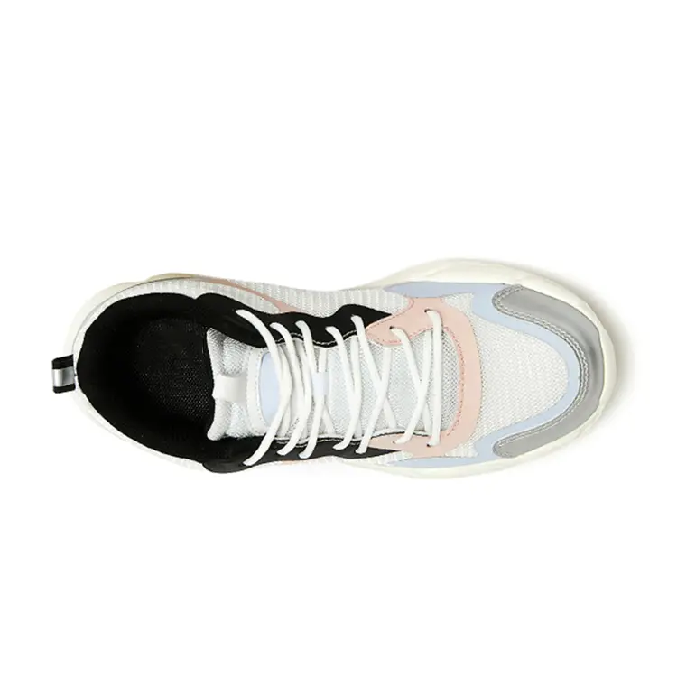 ODM Running Shoe Sneaker Factories – Jian Er Factory Custom Logo Zapatillas Trainers Athletic Platform Running Trainers Sneakers For Women – Jianer detail pictures