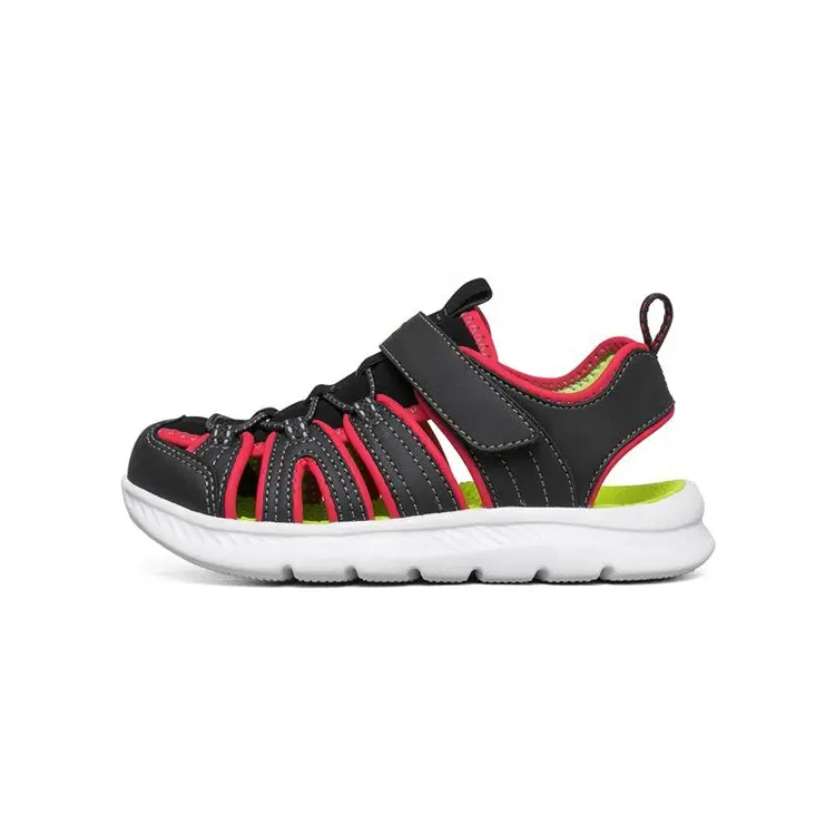 China Brand Customized Light Weight Buckle Strap Boy Girl Summer Outdoor Closed-Toe Sandals