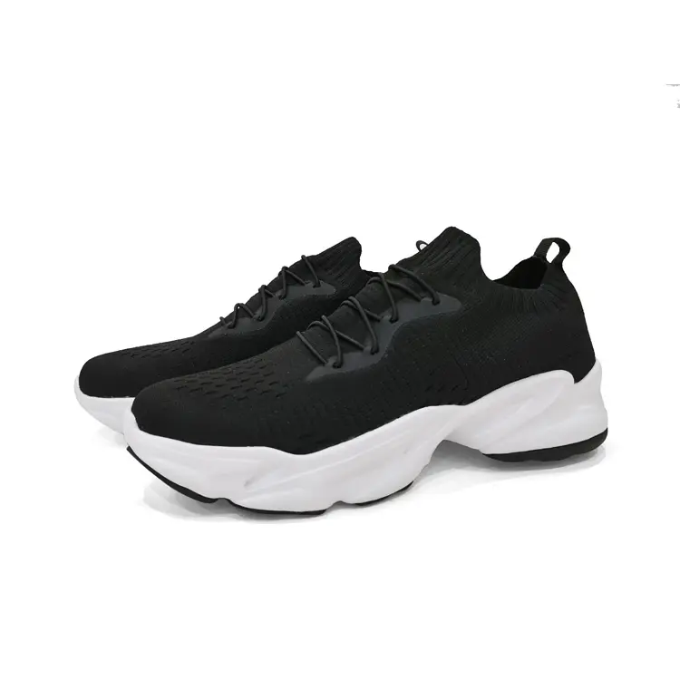 2021 New Fashion Style Customized BSCI Unisex MD Rubber Mesh Women Men Comfortable Footwear Casual Breathable Running Sneaker